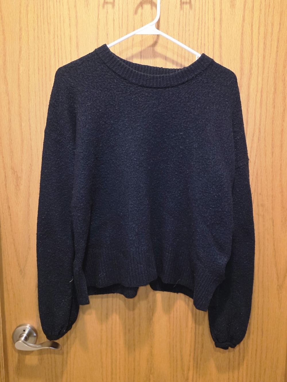 Madewell Black Crewneck Sweater